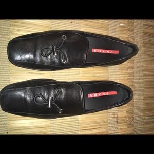 PRADA Authentic Loafers, Size 8